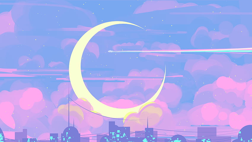 Buy Pastel Sailor Moon Wallpaper Set Online in India  Etsy