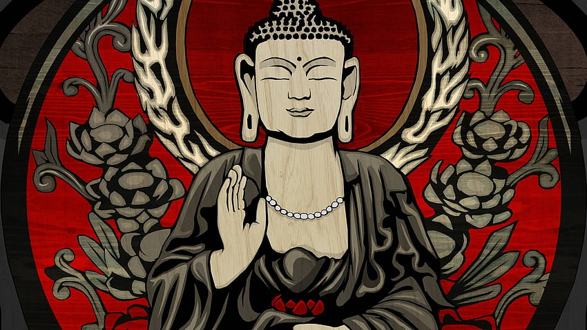 Buddha Anime, Buddhist Art HD wallpaper