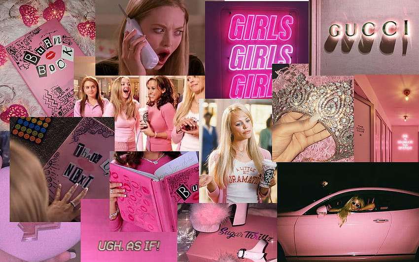 mean girls aesthetic collage in 2020. Aesthetic , art, Macbook HD wallpaper