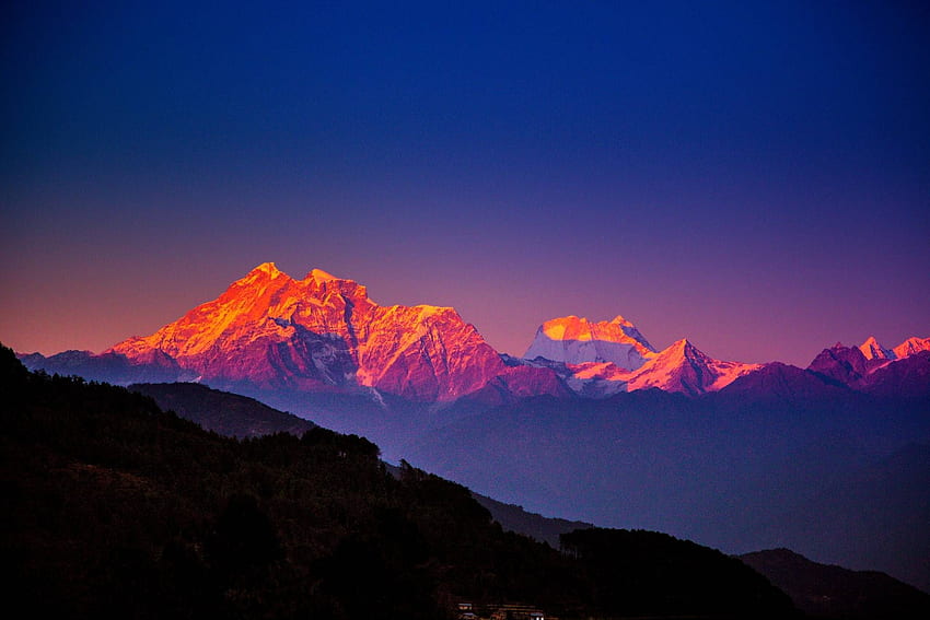 Monte Everest (), Kanchenjunga Sfondo HD