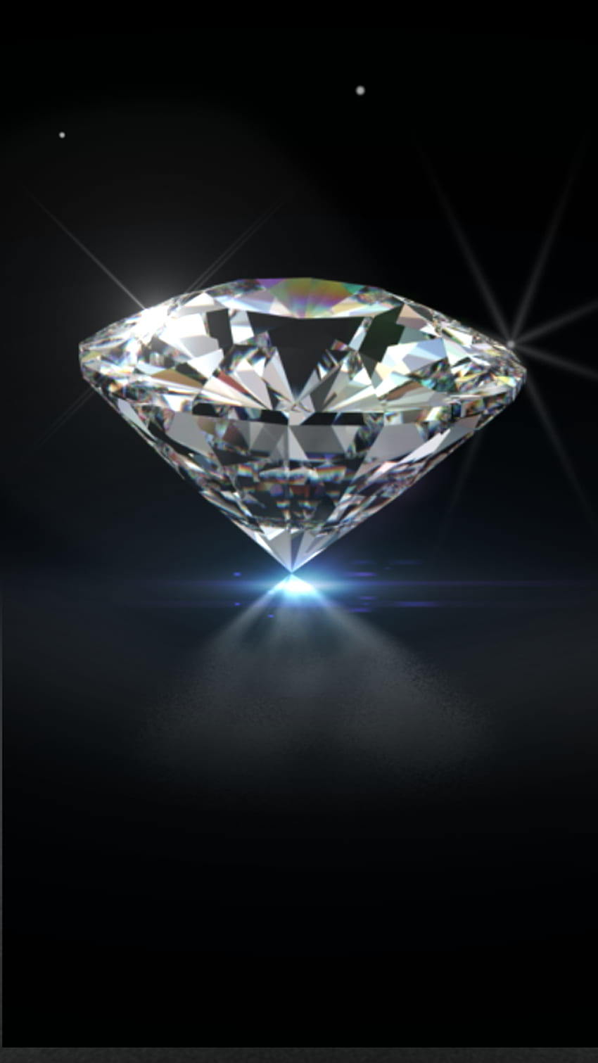 Echter Diamant, supercooler Diamant HD-Handy-Hintergrundbild
