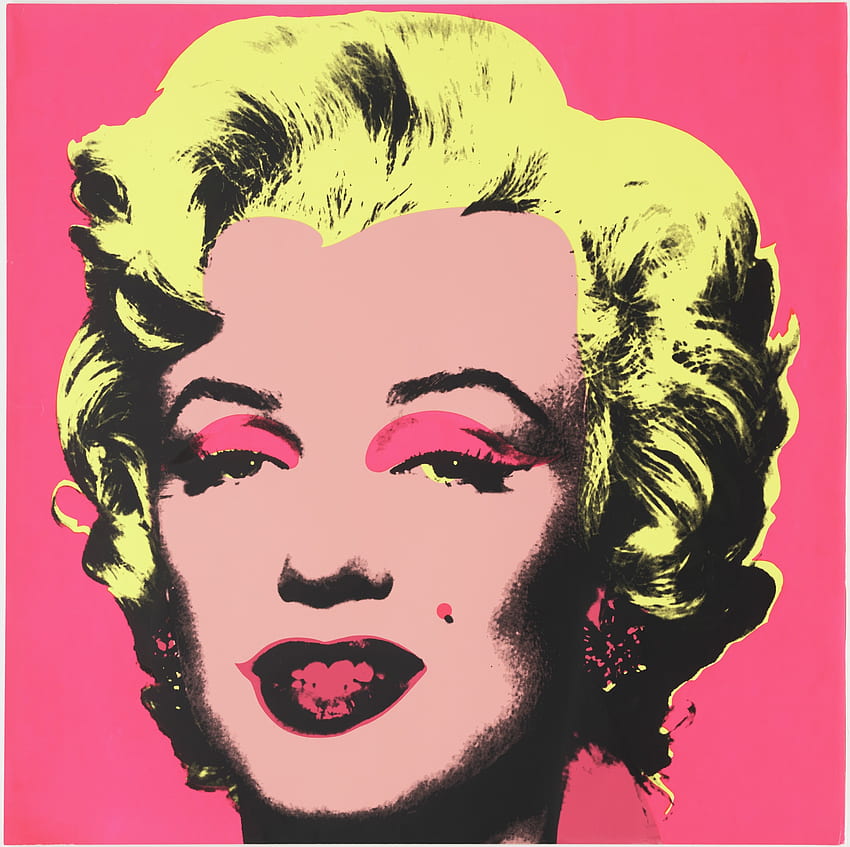 Andy Warhol. Marilyn Monroe. 1967, Marilyn Monroe, arte pop Sfondo HD