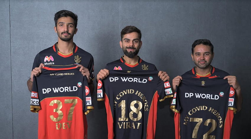 RCB players to honour COVID heroes by wearing tribute jersey in IPL 2020. Sports News, The Indian Express, RCB 2021 HD wallpaper
