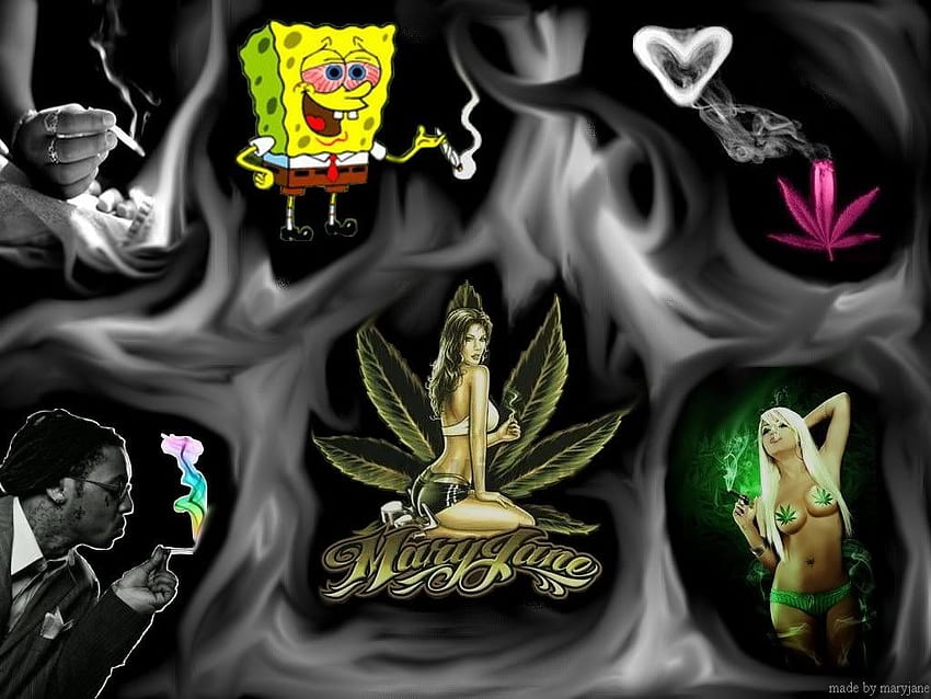 Girl Weed Wallpapers Group 31