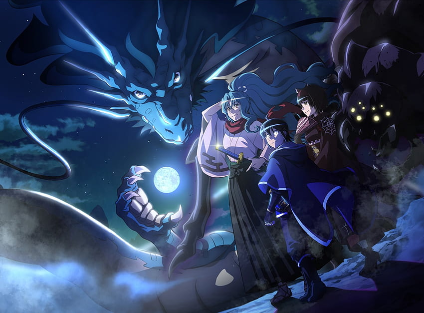 Tsukimichi -Moonlit Fantasy- e fundo papel de parede HD