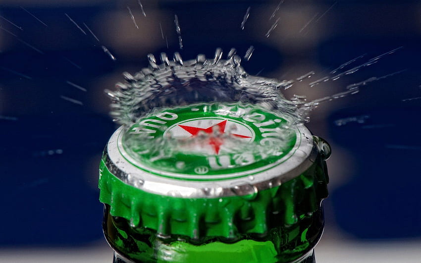 Heineken and Background, Heineken Beer HD wallpaper