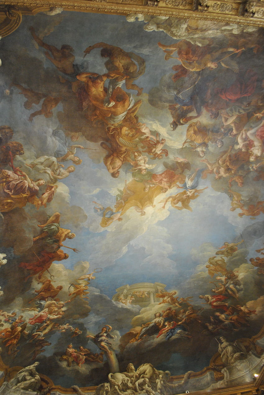 Yukarı bak - Versay. Barok , , Rönesans sanatı HD telefon duvar kağıdı