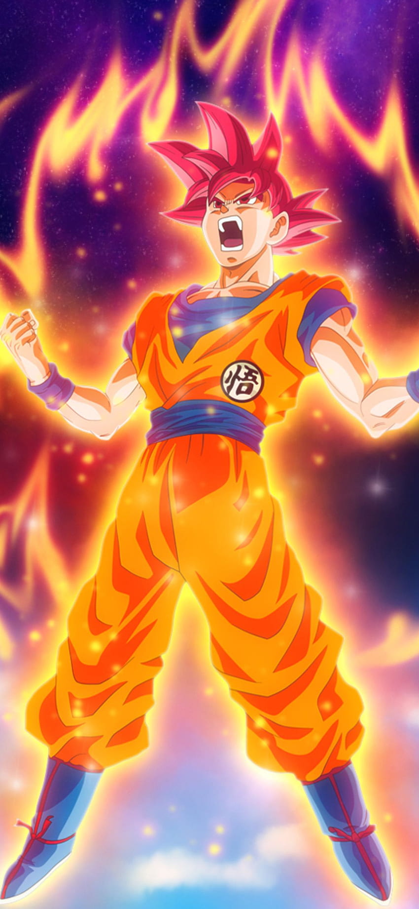 Little Son Goku on black background HD wallpaper download