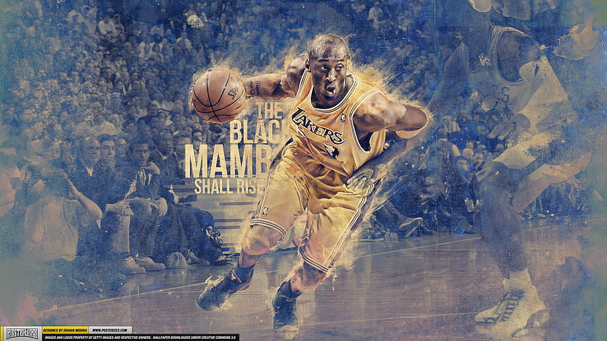 Kobe Bryant iPhone 6, Kobe Bryant Drawing HD wallpaper