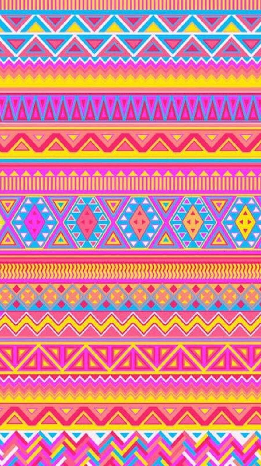 Pink Aztec HD phone wallpaper