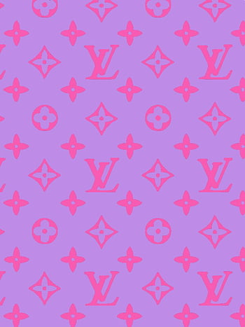 Pink Lv Iphone Wallpaper