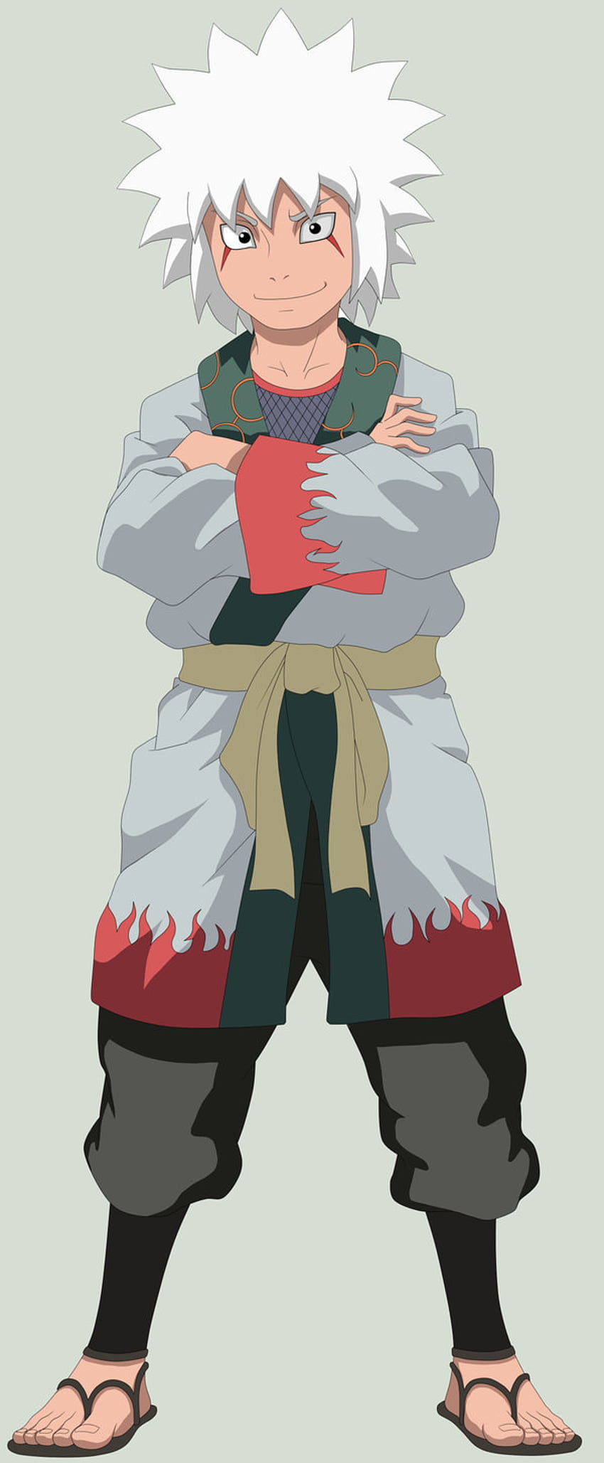 Jiraiya (jung) von Naruto HD-Handy-Hintergrundbild