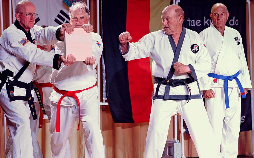 Taekwondo, Sparring Taekwondo HD wallpaper