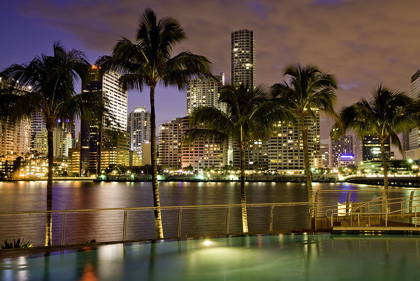 Best Miami Beach Hotels Skyline About HD wallpaper