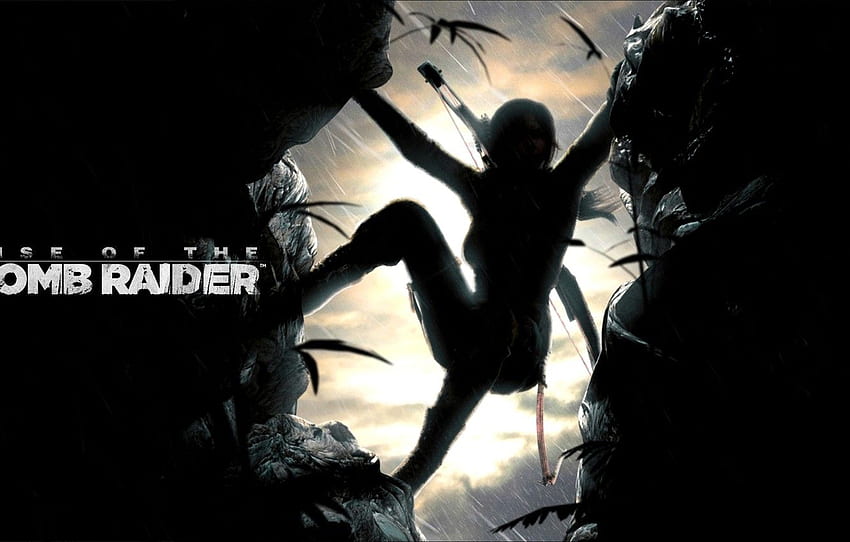rock, oscuro, lara croft, Rise of the Tomb Raider fondo de pantalla