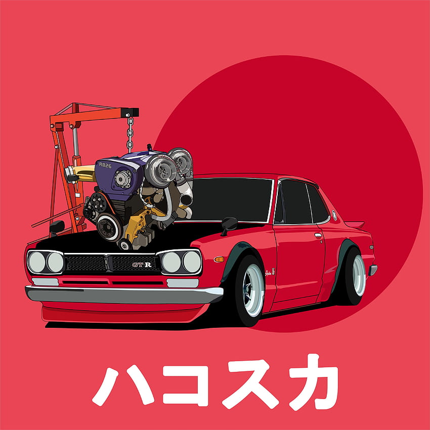 Nissan Skyline Hakosuka GTR KPGC10 RB26. Coche , Coche deportivo , Coches de arte, RB26DETT fondo de pantalla del teléfono