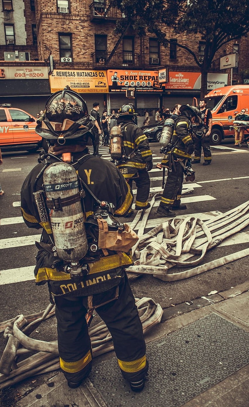 Fireman [], FDNY HD phone wallpaper