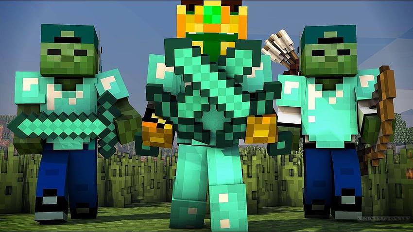 GETTING ALL THE DIAMONDS IN MINECRAFT 1.16 BEDWARS WITH ZOMBIE BROS / BEDWARS MINECRAFT GAMEPLAY HD wallpaper