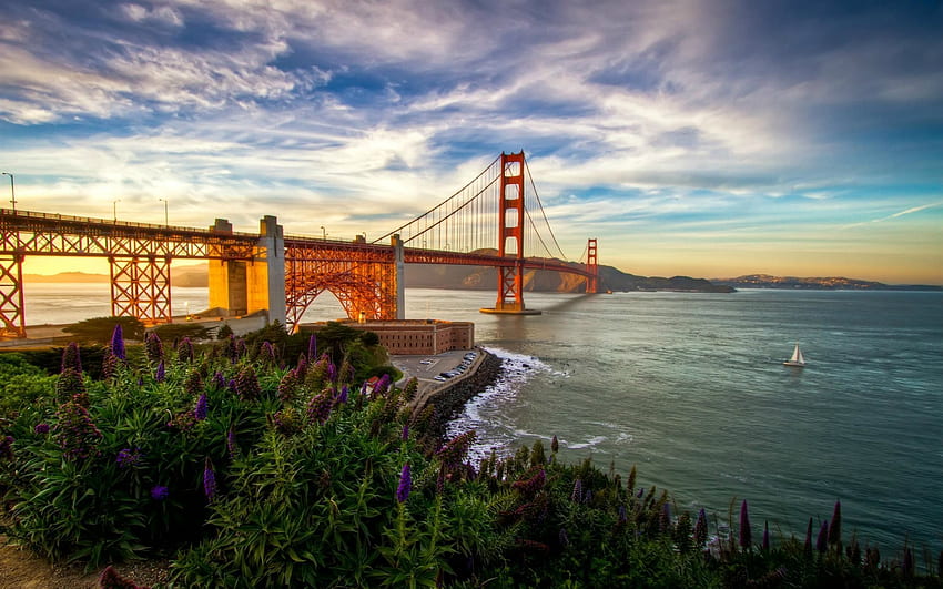 San Francisco : The Golden Areaden Gate Bridge, SF City HD wallpaper