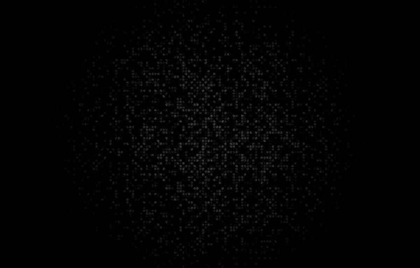 Black Paisley, Black Pattern HD wallpaper