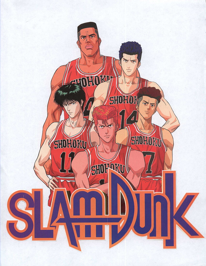 Slam Dunk: Tim Shohoku. Anime slam dunk, manga slam dunk, slam dunk wallpaper ponsel HD