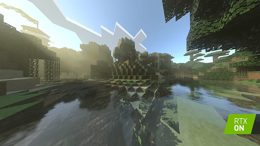 Minecraft RTX, trazado de rayos fondo de pantalla