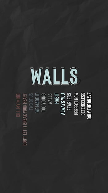 walls lyrics bot on X: two of us - louis tomlinson