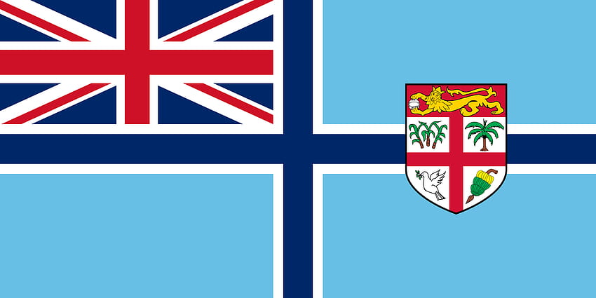 Guardiamarina dell'Aeronautica Civile delle Fiji. Banderas, Insignias, Escudo, Bandiera delle Figi Sfondo HD