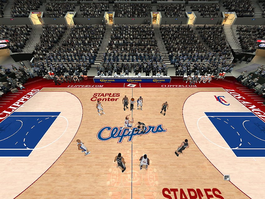 2013 Los Angeles Clippers Court Patch Hiiipower - Staples, Staples Center HD wallpaper