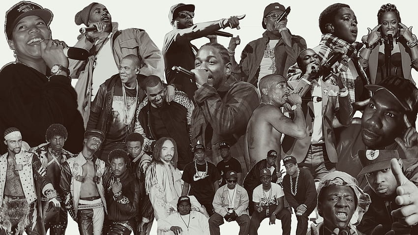 Хип-хопът се застъпва за живота на чернокожите от десетилетия: 15 песни и защо са важни, хип-хоп от 80-те HD тапет