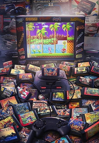 retro video games wallpaper