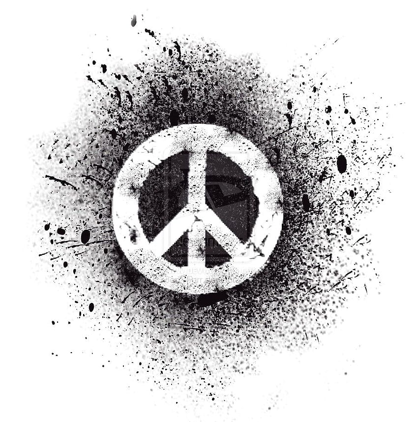 12 สันติ - การออกแบบรอยสักสัญลักษณ์สันติ วอลล์เปเปอร์โทรศัพท์ HD