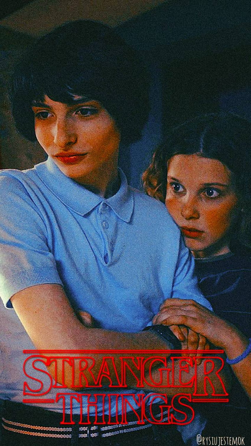 Stranger Things Mike And Eleven HD phone wallpaper