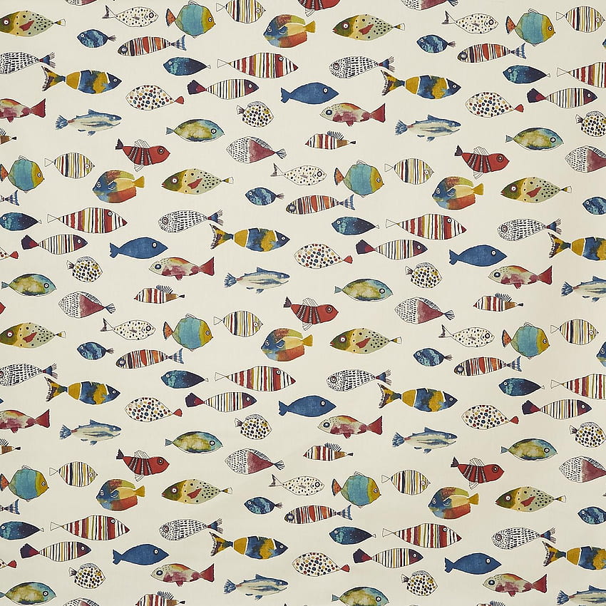 Prestigious Textiles Gone Fishing Fabric 5030 284 HD phone wallpaper