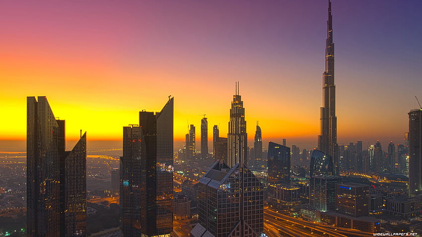 Ciudad de Dubái Ultra fondo de pantalla