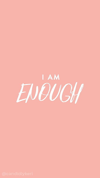 Free Printable: You Are Enough – Pretty Prints & Paper