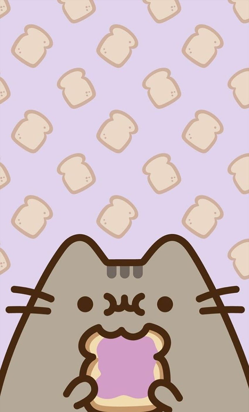Pusheen cat, Kawaii Pusheen HD phone wallpaper