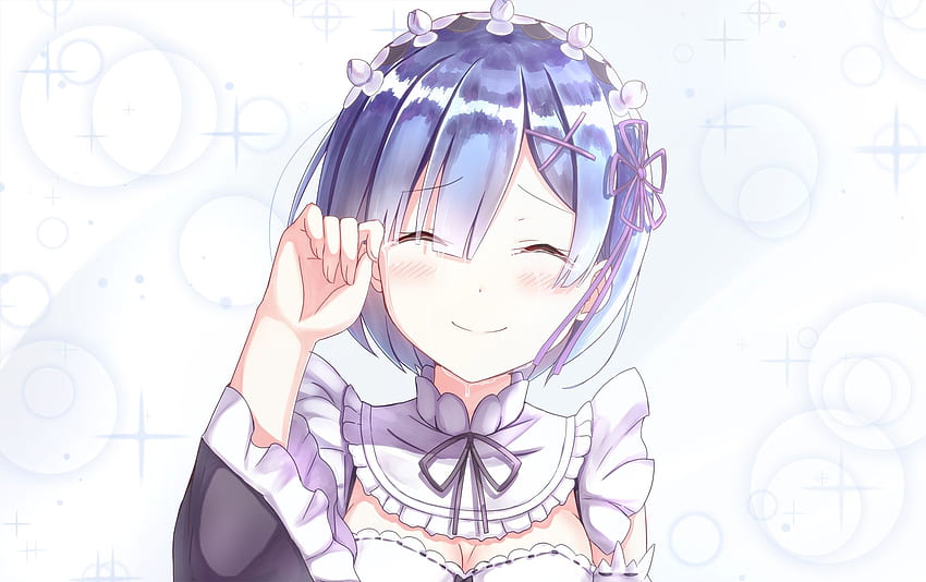 렘(Re:ZERO)과 배경 HD 월페이퍼