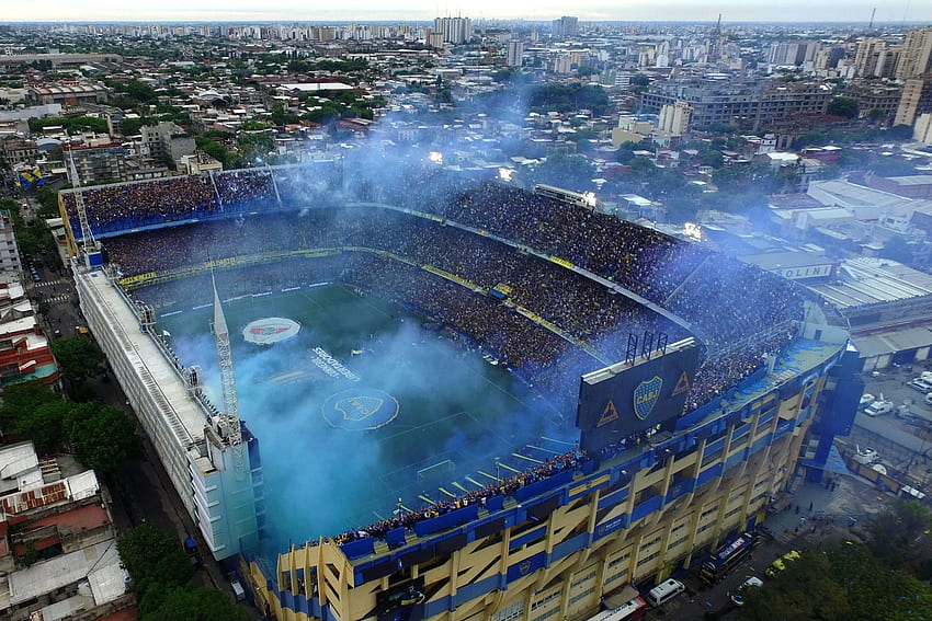 Top 10 der erstaunlichsten Orte, um Fußball zu sehen, La Bombonera HD-Hintergrundbild