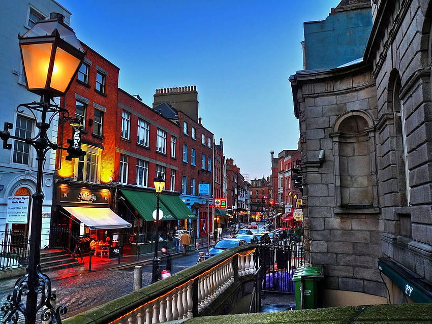 Migliori vacanze europee: Meeting Dublin > Repubblica d'Irlanda, Ireland City Sfondo HD