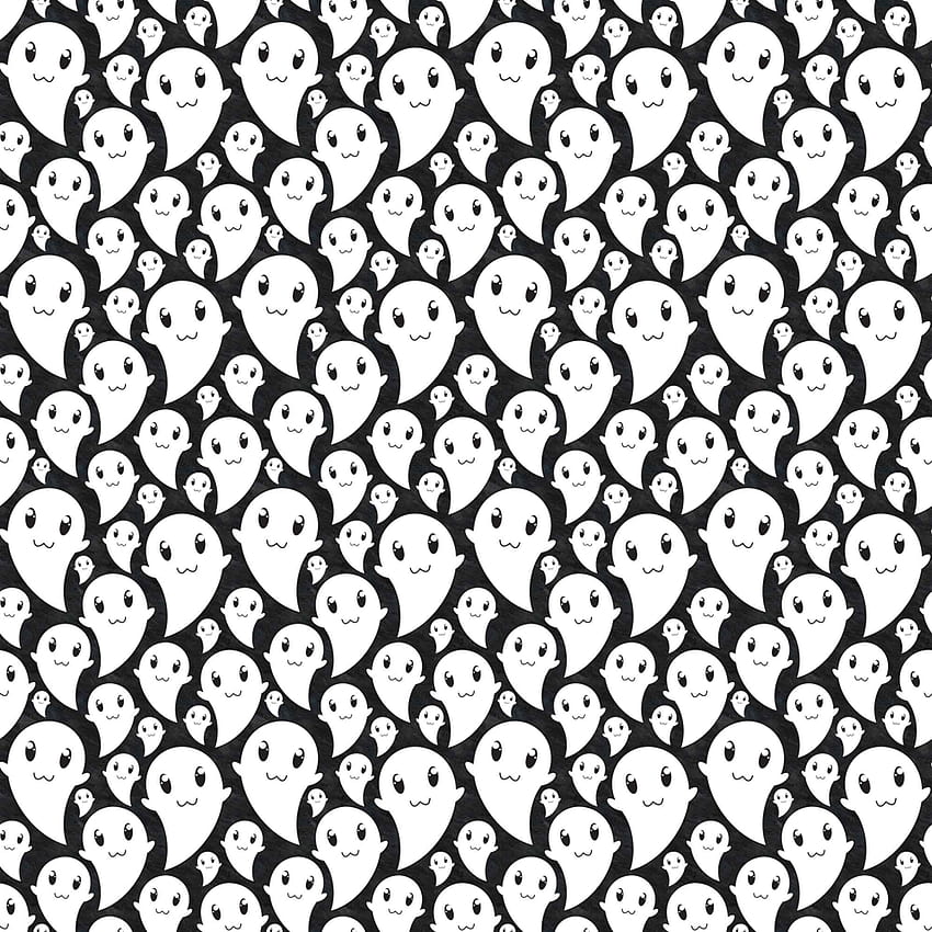 不気味でかわいい幽霊！ 生地 - castl3t0n、Creepy Kawaii HD電話の壁紙