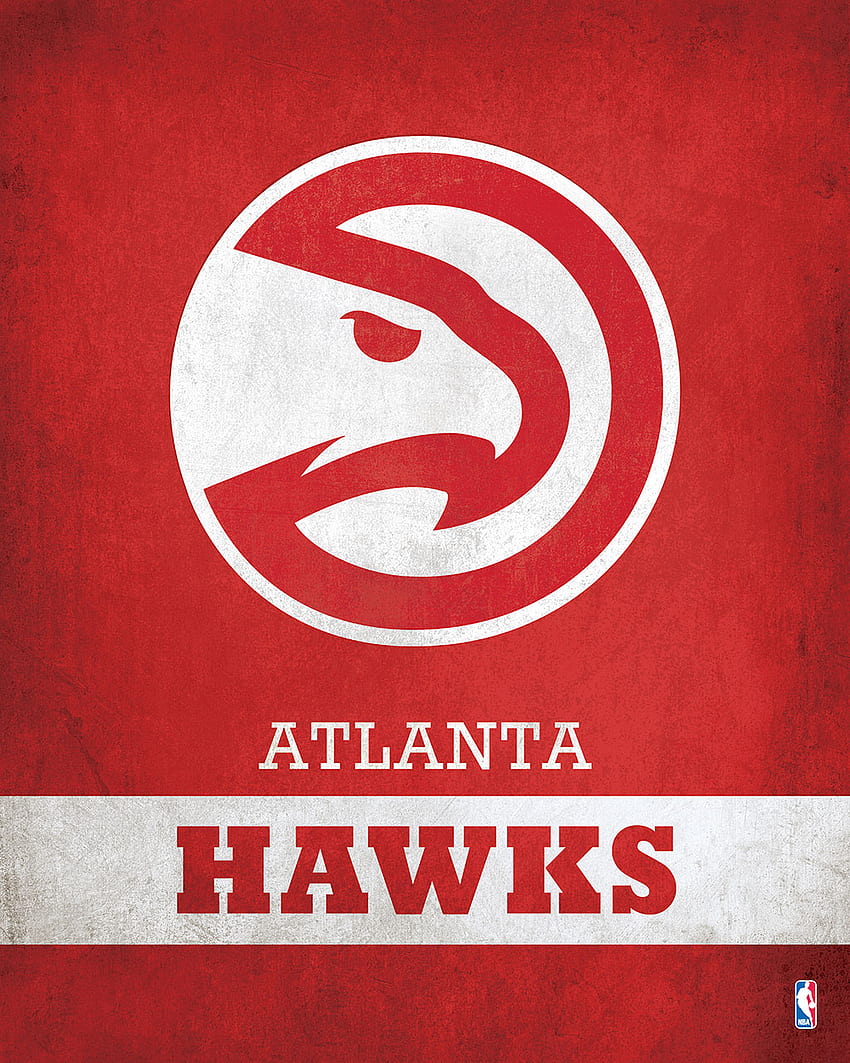 iPhone Atlanta Hawks, logo Atlanta Hawks Tapeta na telefon HD