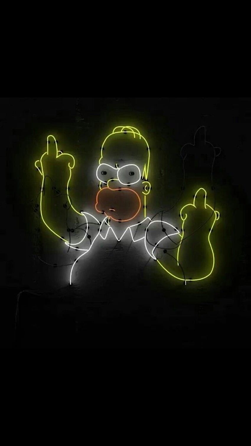 The Simpsons / Homer Simpson》 HD phone wallpaper