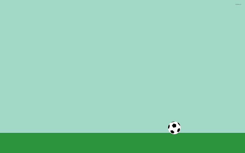 Soccer Minimalist - , Soccer Minimalist Background on Bat, Football Minimalist Fond d'écran HD