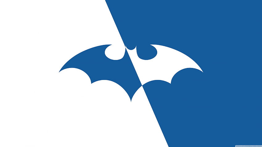 U TV 用バットマン ウルトラ背景 : ワイドスクリーン & ウルトラワイド & ノートパソコン : マルチディスプレイ、デュアル モニター : タブレット : スマートフォン、ブルー バットマン ロゴ 高画質の壁紙