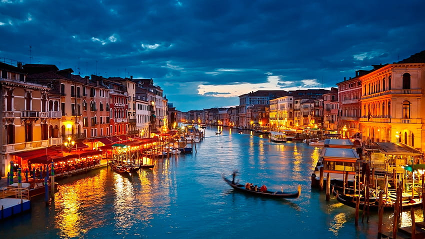 Venezia Italia, la città più romantica del mondo, città italiana Sfondo HD