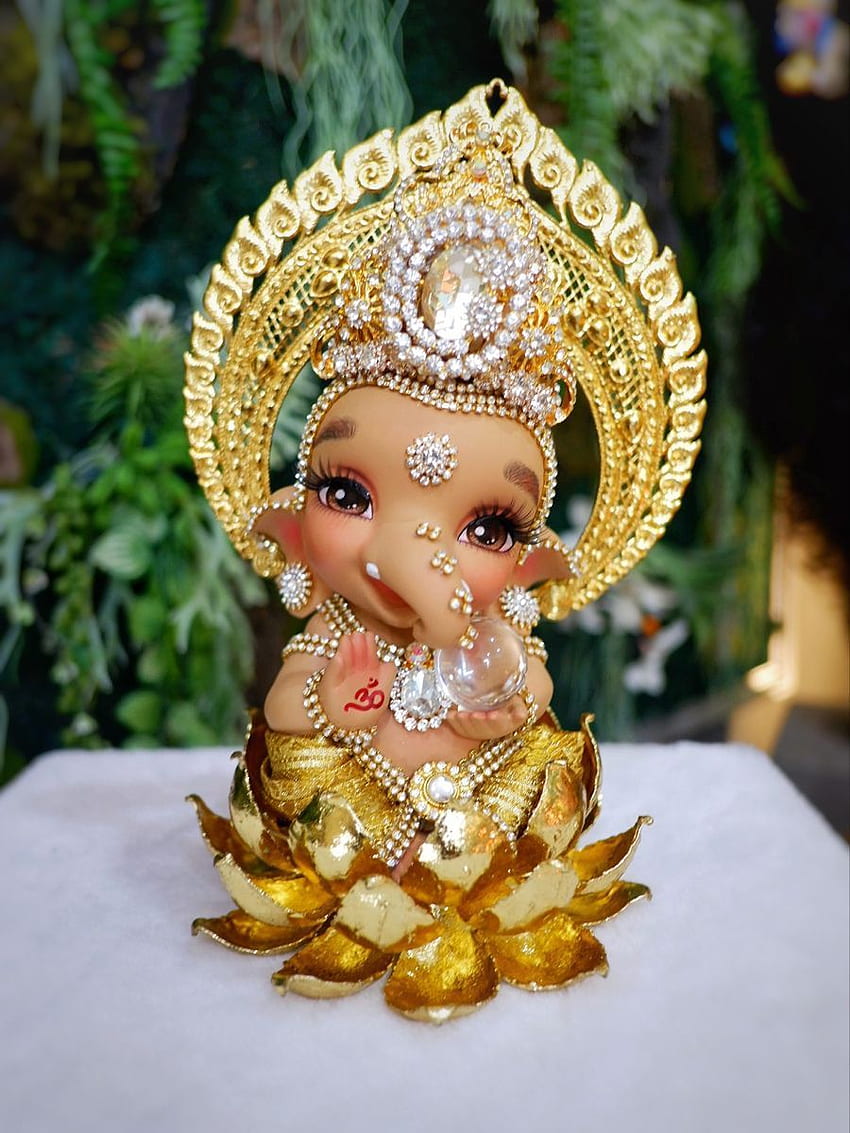 Cute Baby Ganesha Pics HD phone wallpaper | Pxfuel