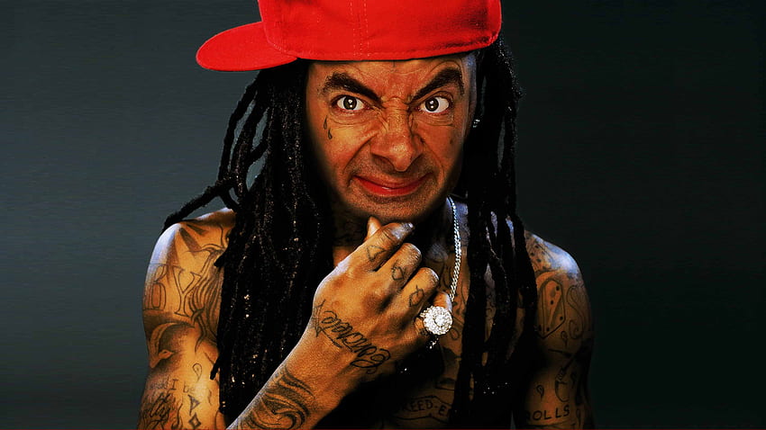 Mr Bean As Lil Wayne HD wallpaper