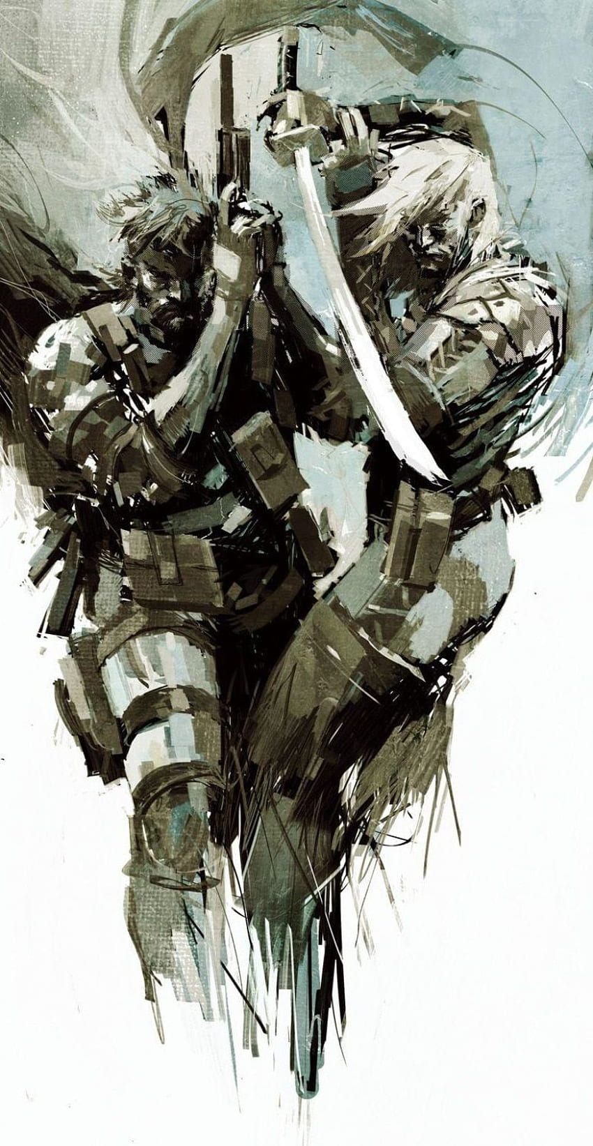 Envío Metal Gear Solid Art (2) Nice Home Decor Custom Canvas Poster Classic Fashion MG Etiqueta de la pared PN fondo de pantalla del teléfono