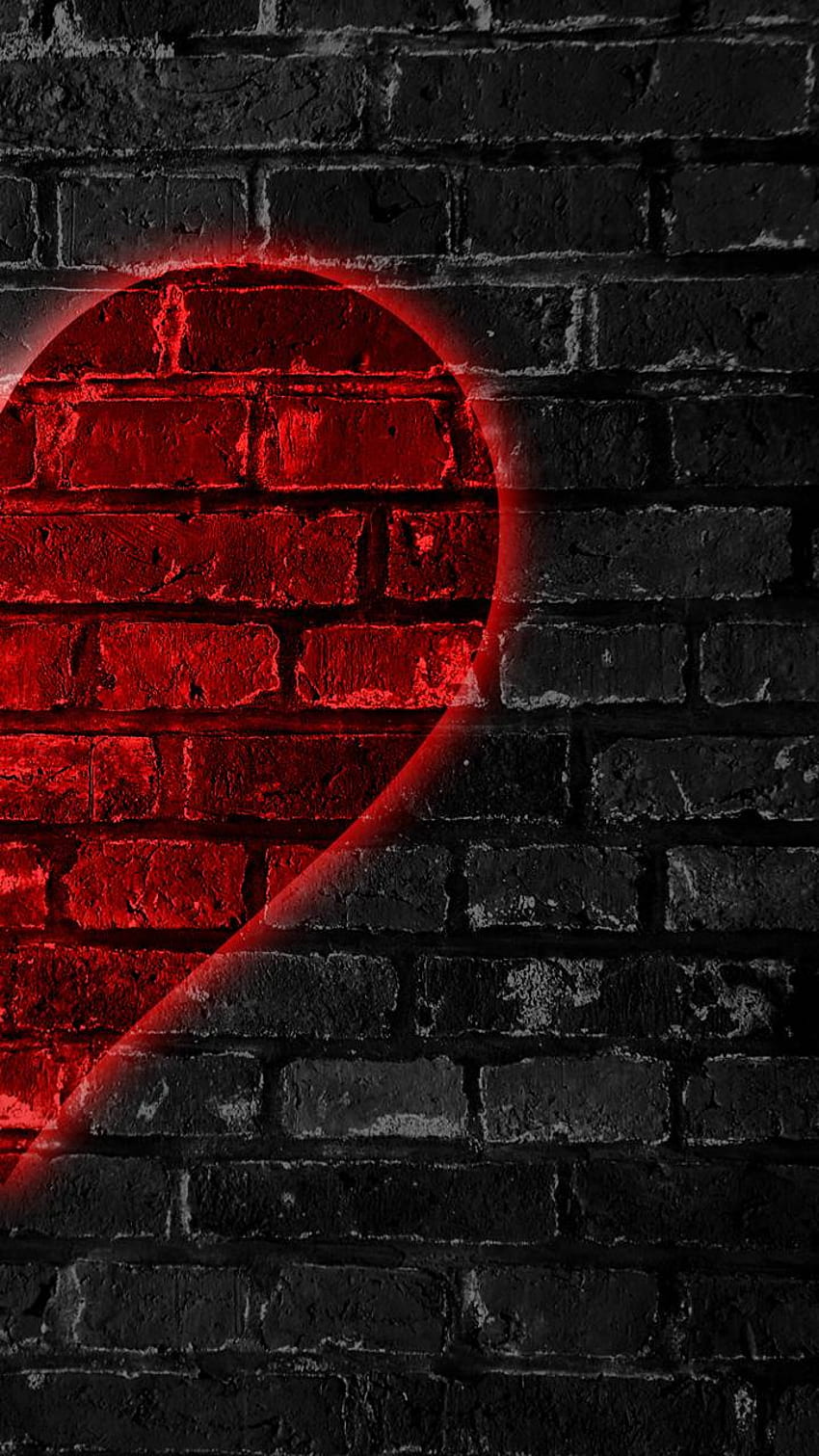 Half heart, Half Black Half Red HD phone wallpaper | Pxfuel